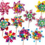 Moara de vant Garden 21' in assort. GIOBAS