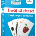 Carti de joc educative. Invat sa citesc. GAMA.