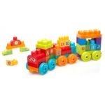Constructor Tren cu literele Mega Bloks Fisher-Price Mattel - imagine 2