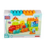 Constructor Tren cu literele Mega Bloks Fisher-Price Mattel - imagine 4