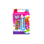 Set de creioane de ceara Scentos parfumate din seria "Sugar Rush" - EXTRAORDINARUL FLORILOR (24 buc.)