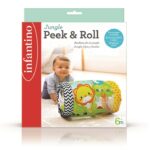 Jucarie pentru bebe Jungle peek and roll Shape sorting bucket INFANTINO