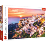 Puzzle - "1000" - Sunset over Santorini Trefl