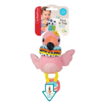 Jucarie moale muzicala Flamingo INFANTINO