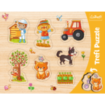 Puzzle - "Frame Shaped Puzzles" - Village Trefl
