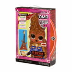 Set papusa L.O.L. SURPRISE! seria "O.M.G. Remix Rock" - FEROCIOUS cu bass chitara - imagine 3