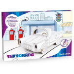 Casuta din carton "Colour me Car" Tektorado