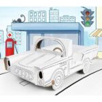 Casuta din carton "Colour me Car" Tektorado — изображение 2