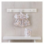 Rochie cu flori roz/gri ASI