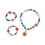 Set de margele din lemn "Randunica" 220buc. Janod