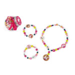 Set de margele din lemn "Lebada" 220buc. Janod