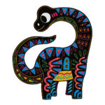 SCRATCH ART DINOSAUR CUT OUTS JANOD — изображение 5