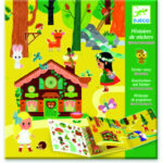 Planse cu abtibilduri repozitionabile Padurea fermecata DJECO