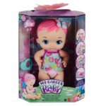 Papusa cu par roz My garden baby Mattel