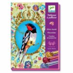 Atelier creativ cu sclipici Pasari DJECO