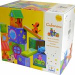 Cuburi de construit cu animale Cubanimo Djeco