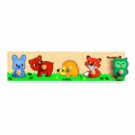 PUZZLE DIN LEMN - Forest'n'co DJECO - imagine 2