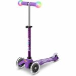 Trotineta Mini Micro Deluxe Magic LED Violet MICRO