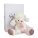 Jucarie plus Caine - alb 25 cm DOU DOU