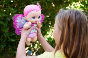 Papusa cu par roz My garden baby Mattel — изображение 3