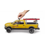 RAM 2500 Power Wagon Serviciu de salvamari, cu figurina si accesorii - Bruder - imagine 2
