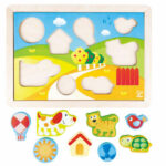 HAPE-SUNNY VALLEY PUZLE 3 IN 1