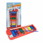 Xilofon 8 clape colorat BONTEMPI