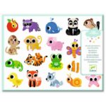 Stickere pentru copii mici Animalute Djeco