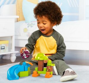 Constructor Mega Bloks cu animale Fisher Price - imagine 3