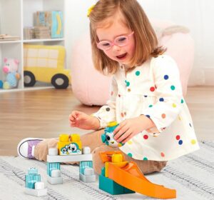 Constructor Mega Bloks cu animale Fisher Price - imagine 4