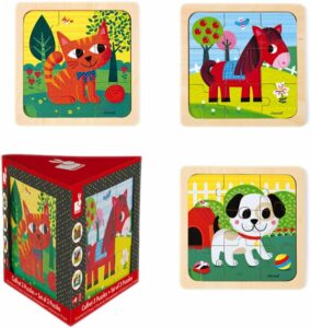 Set Puzzle - Tornado, Titus, Felix (3buc) JANOD