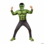 Costum HULK RUBIES, mar. L 7-8 ani