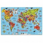 Puzzle Harta lumii (500buc) VILAC