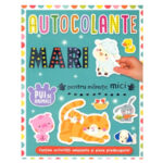 Autocolante mari pentru manute mici. Pui de animale