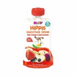 HIPP Smoothie Fructe rosii cu mar, banana 120 ml