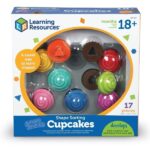Set de joaca educativ Sorter Cupcakes Learning Resources