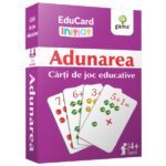 Carti de joc educative. Adunarea. GAMA.