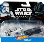 Masina Hot Wheels Star Wars Roque One Vehicle 2- Pack Stormtrooper + Death Trooper Mattel
