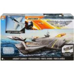 Set Matchbox cu avion l Top Gun Maverick Aircraft Carrier Playset Mattel