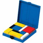 Joc de masa - Ah!Ha Mondrian Blocks -Red Edition