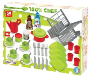 Ecoiffier Set"Box 39 kitchen accessories ", 2619, buc. - imagine 2