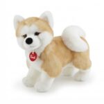Jucarie moale caine Akita Ascanio 27cm TRUDI