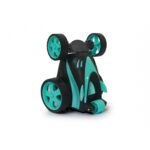 Masina cu telecomanda GrenadeX Stuntcar 1:24 turquoise 27MHz JAMARA - imagine 2