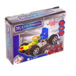 UNICON METALEX Set constructie metalica „Masina de curse”, 37 piese,SIMA-LAND