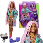 Papusa Barbie Extra cu codite roz MATTEL