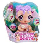 Set papusa Glitter Babyz Lila Wildbloom