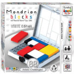 Joc de masa - Ah!Ha Mondrian Blocks -Red Edition