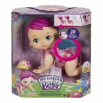 Papusa interactiva roz My Garden Baby Mattel