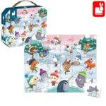 PUZZLE IN VALIZA - Petrecere cu zapada, Janod — изображение 2