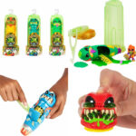 Figurina extraterestru cu slime Treasure X Alien Hunters BLACKFIRE